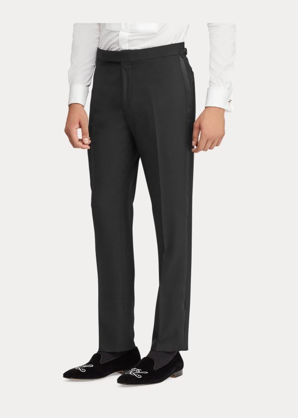 Ralph Lauren Gregory Wool Shawl Tuxedo Černé | 9YCiMvAx
