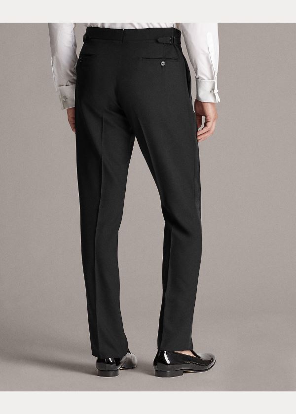 Ralph Lauren Gregory Wool Shawl Tuxedo Černé | I9XkKyJV