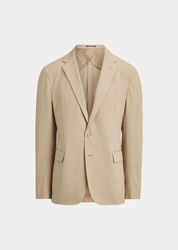 Ralph Lauren Hadley Bavlněné Twill Sportovní Coat Hnědé | LO0cDYG7
