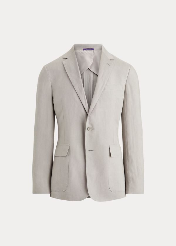 Ralph Lauren Hadley Twill Suit Jacket Světle Šedé | EKrV3CmI