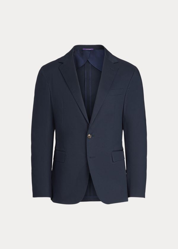 Ralph Lauren Hadley Twill Suit Jacket Tmavě Blankyt | 8CWVoqOw