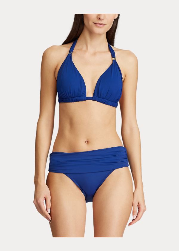 Ralph Lauren Halter Bikiny Top Blankyt | w6wqenoy