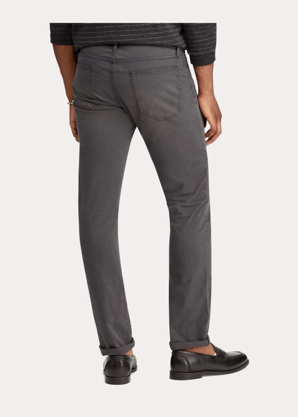 Ralph Lauren Hampton Relaxed Straight Chino Šedé | US2Om30H
