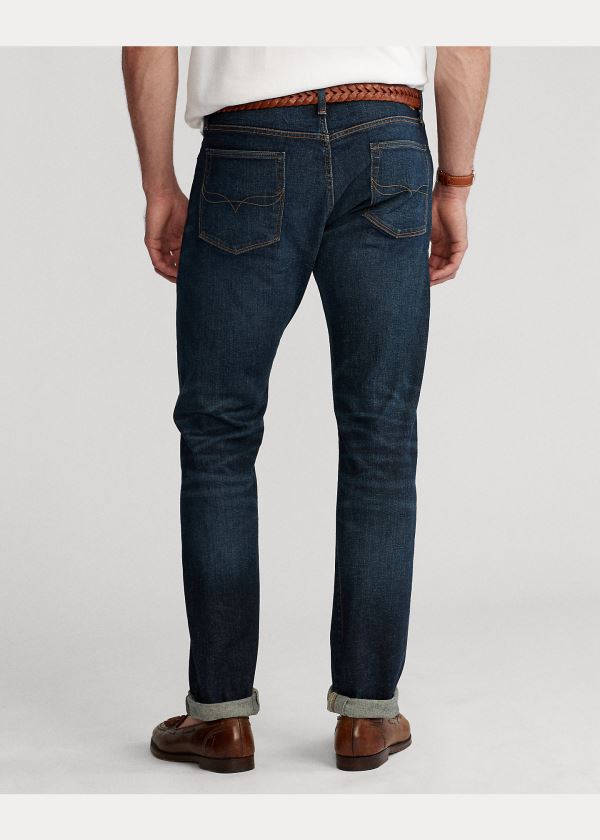 Ralph Lauren Hampton Relaxed Straight Jean Tmavě Blankyt Blankyt Světle Modré | 3sB8lG7f