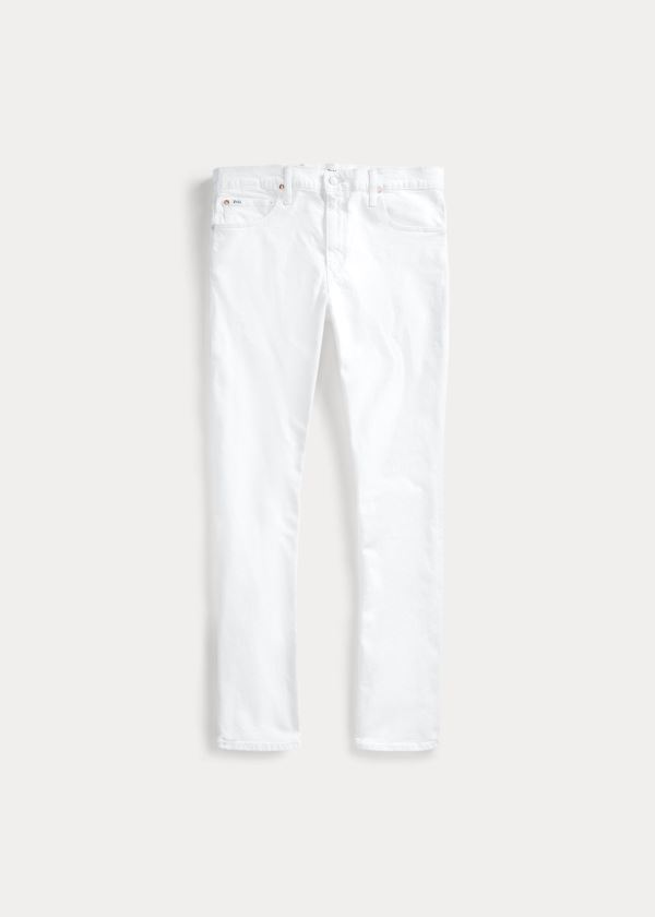 Ralph Lauren Hampton Relaxed Straight Jean Bílé | 89bbOZrp