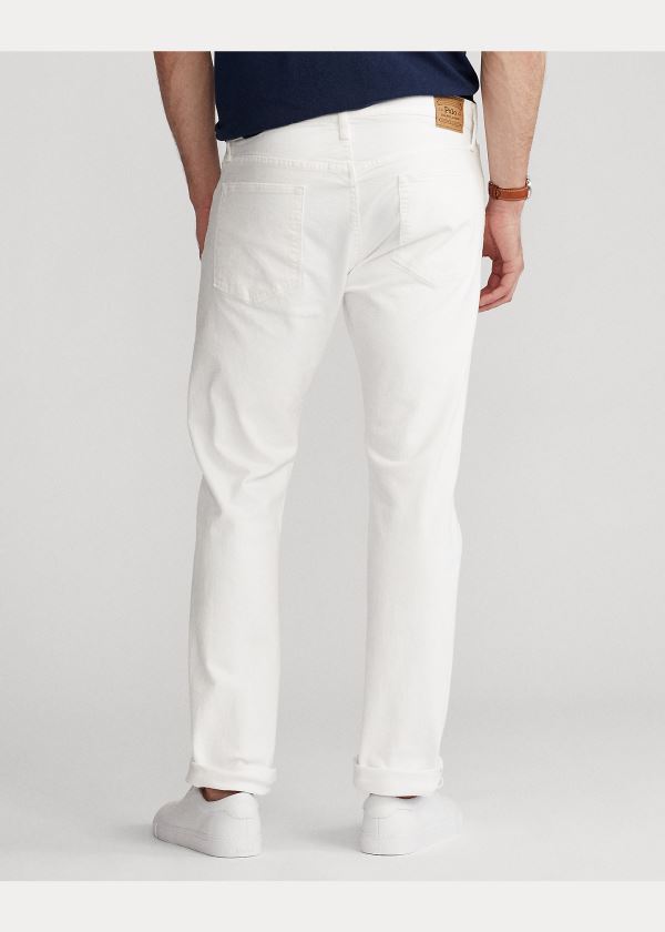 Ralph Lauren Hampton Relaxed Straight Jean Bílé | 89bbOZrp