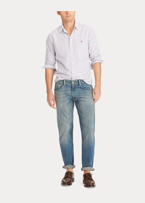 Ralph Lauren Hampton Relaxed Straight Jean Světle Indigo | PaLVwjWe