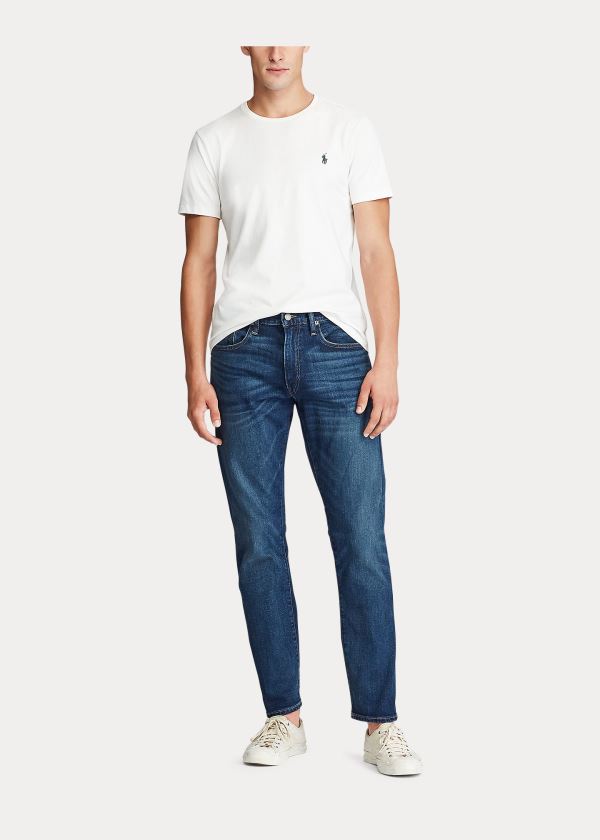 Ralph Lauren Hampton Relaxed Straight Jean Blankyt Blankyt Světle Modré | SIQFexnp