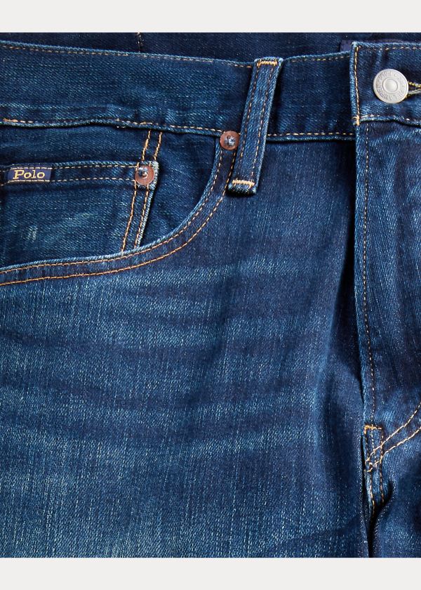 Ralph Lauren Hampton Relaxed Straight Jean Blankyt Blankyt Světle Modré | SIQFexnp