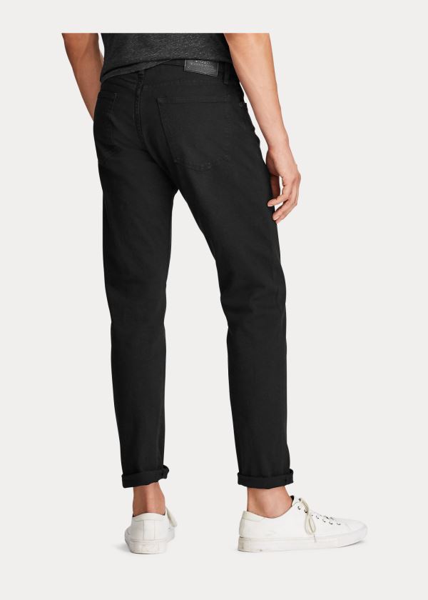 Ralph Lauren Hampton Relaxed Straight Jean Černé | aVCsZmox