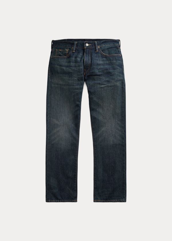 Ralph Lauren Hampton Relaxed Straight Jean Tmavě Indigo | dvZfOb4Z