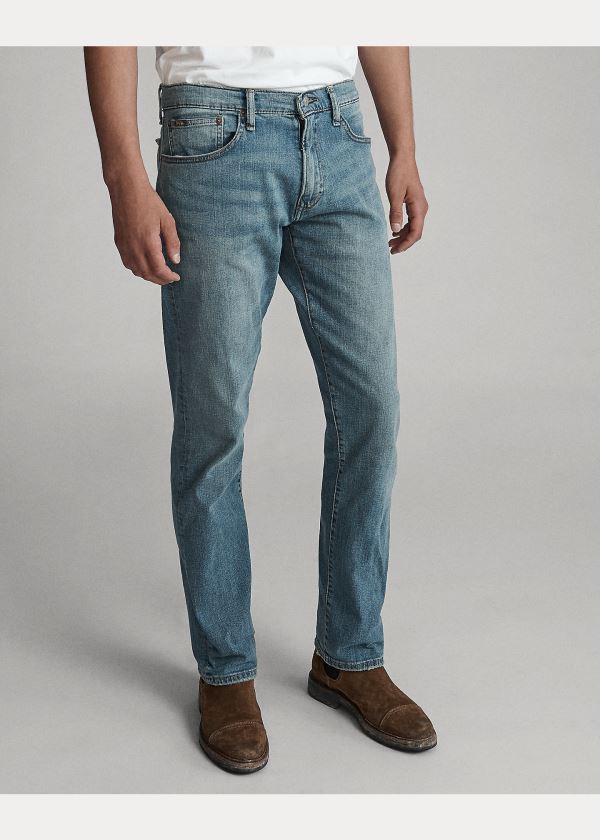 Ralph Lauren Hampton Relaxed Straight Jean Blankyt Blankyt Světle Modré | itLcr7i3