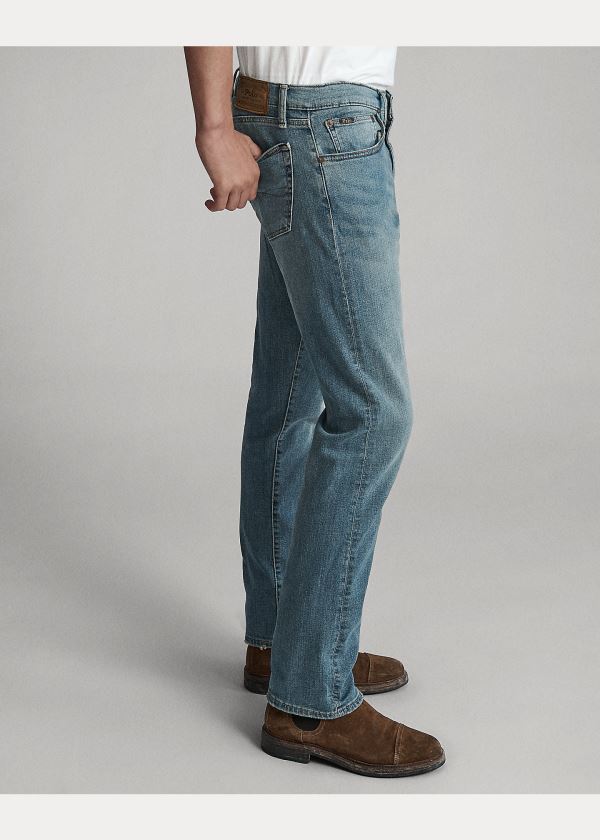 Ralph Lauren Hampton Relaxed Straight Jean Blankyt Blankyt Světle Modré | itLcr7i3