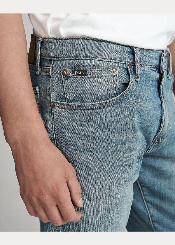 Ralph Lauren Hampton Relaxed Straight Jean Blankyt Blankyt Světle Modré | itLcr7i3