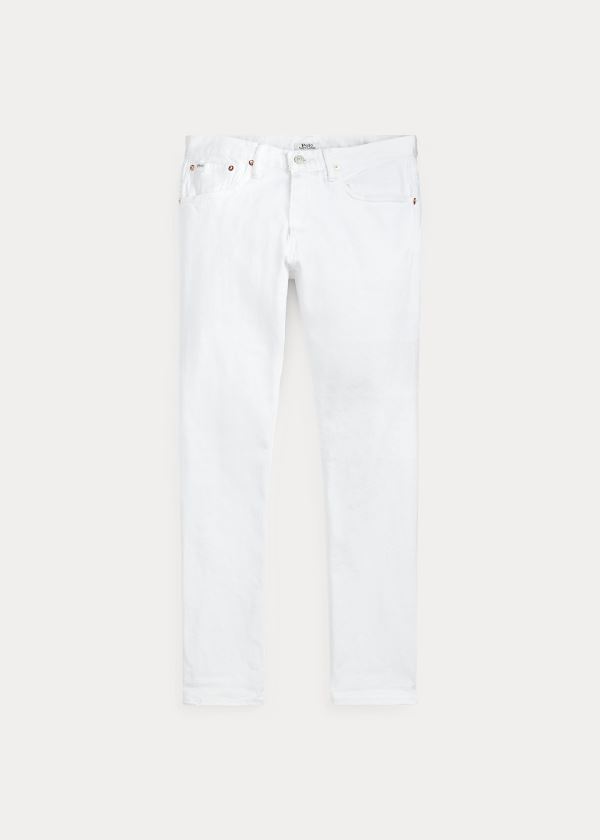 Ralph Lauren Hampton Relaxed Straight Jean Bílé | qVZ5fSxq