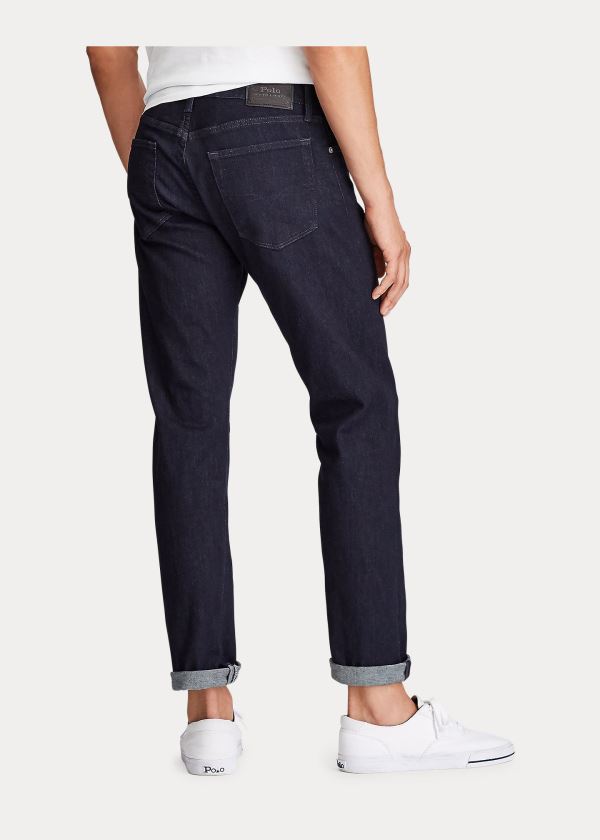 Ralph Lauren Hampton Relaxed Straight Jean Tmavě Blankyt | r5vc3qgo