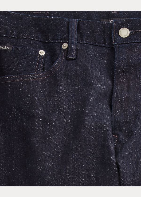 Ralph Lauren Hampton Relaxed Straight Jean Tmavě Blankyt | r5vc3qgo