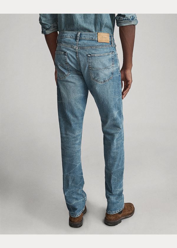 Ralph Lauren Hampton Relaxed Straight Jean Blankyt Blankyt Světle Modré | s1ZMpoBa