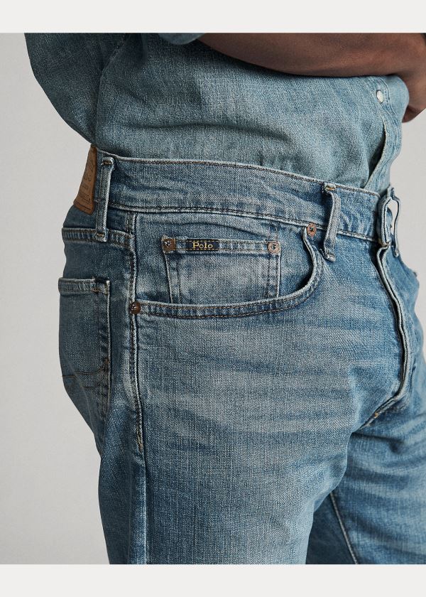 Ralph Lauren Hampton Relaxed Straight Jean Blankyt Blankyt Světle Modré | s1ZMpoBa