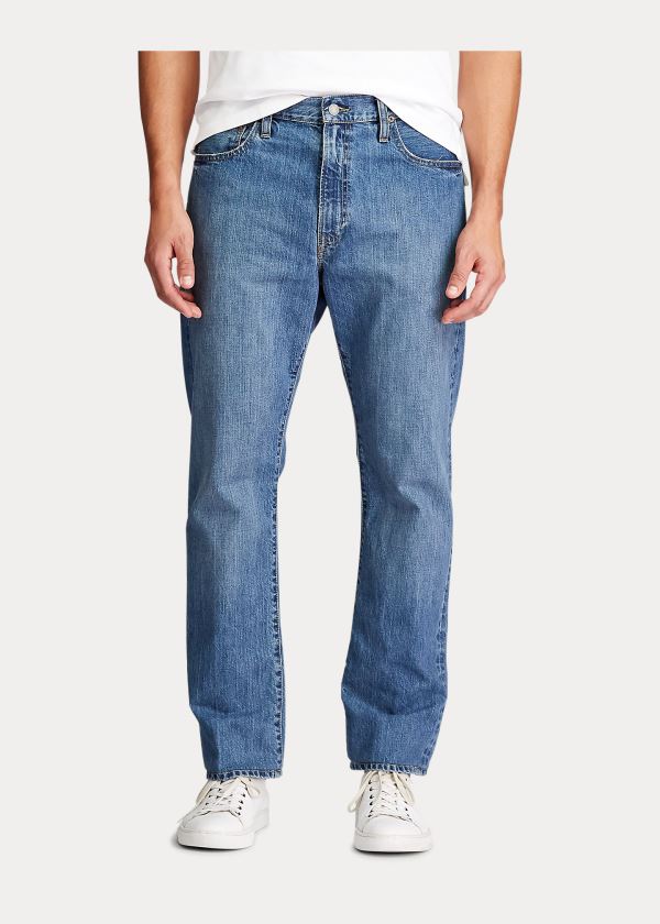 Ralph Lauren Hampton Straight Fit Jean Blankyt Blankyt Světle Modré | dhlgFdzj