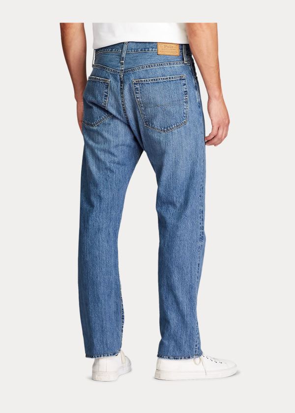 Ralph Lauren Hampton Straight Fit Jean Blankyt Blankyt Světle Modré | dhlgFdzj
