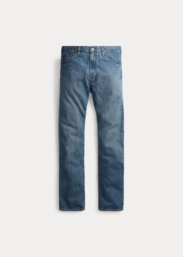 Ralph Lauren Hampton Straight Fit Jean Blankyt Blankyt Světle Modré | dhlgFdzj