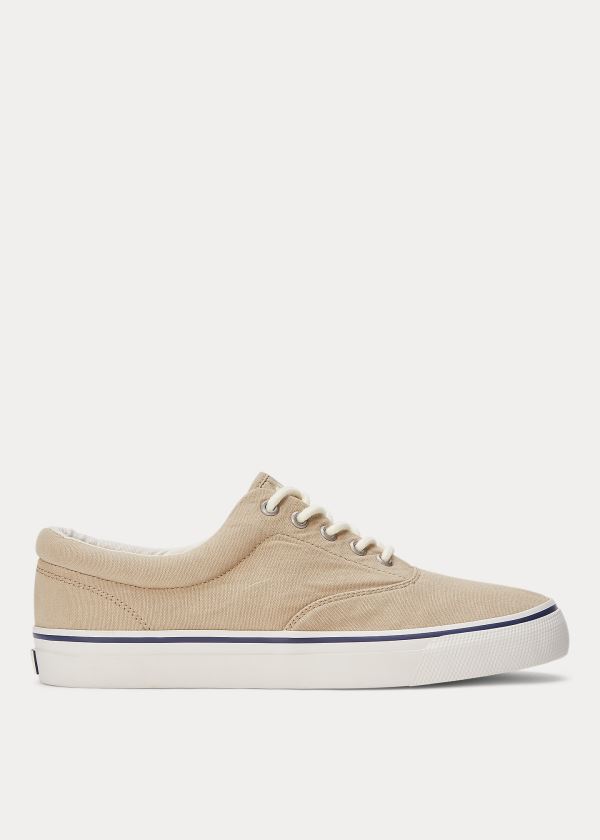 Ralph Lauren Harpoon Platene Sneakers Béžový | a9w4nYoQ