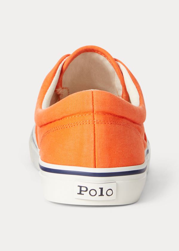 Ralph Lauren Harpoon Platene Sneakers Světle Oranžové | tgm2jV3A