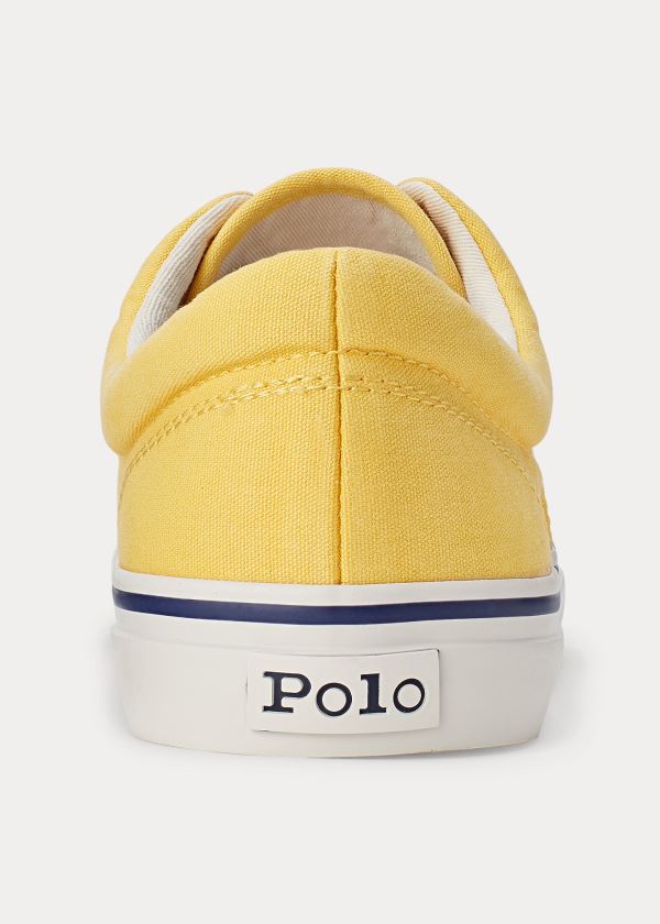 Ralph Lauren Harpoon Platene Sneakers Žluté | n3PE8HD9