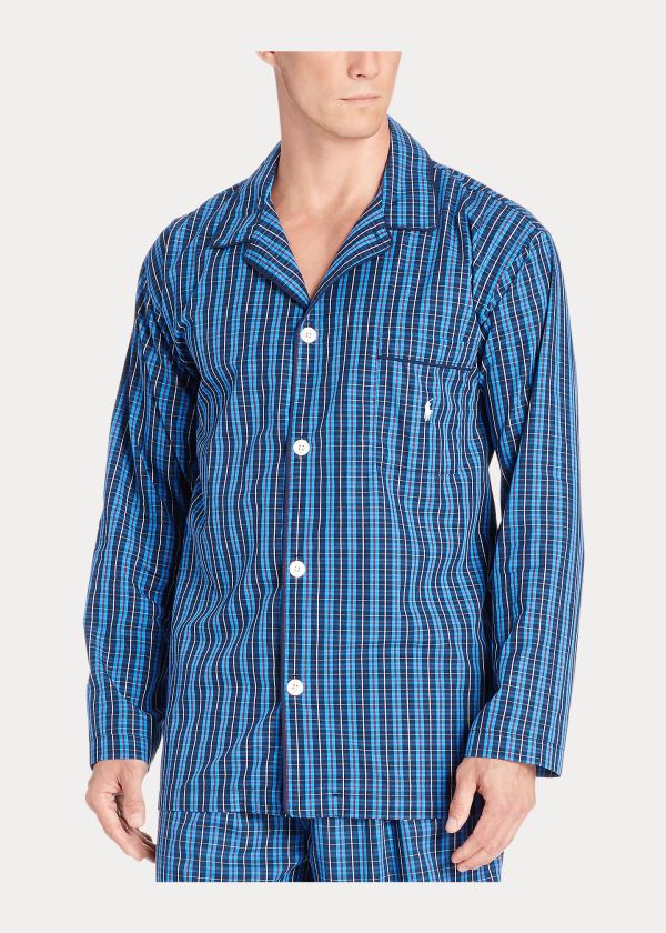 Ralph Lauren Harwich Plaid Pajama Shirt Blankyt Viacfarebný | dynjCHO1