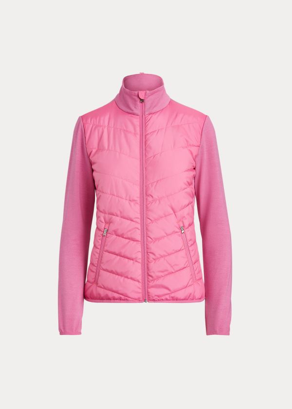 Ralph Lauren Hybridní Golfové Jacket Růžové | GQOfTRaP