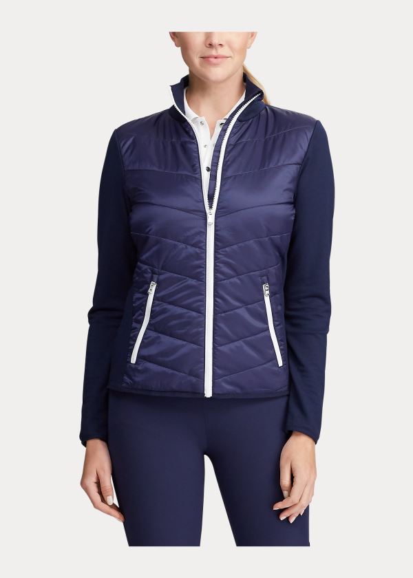 Ralph Lauren Hybridní Golfové Jacket Tmavě Blankyt | GrCXK4Io