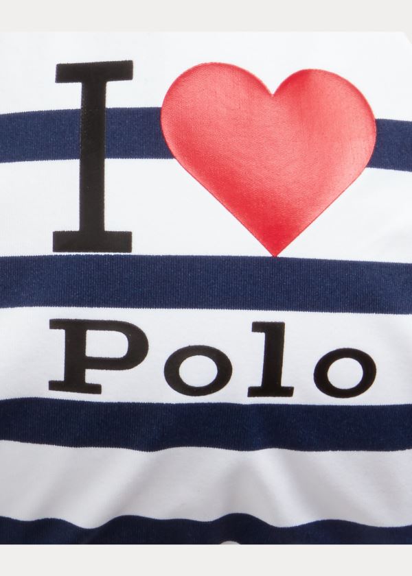 Ralph Lauren I Heart Polo Bikiny Top Tmavě Blankyt | mO8LhI2N