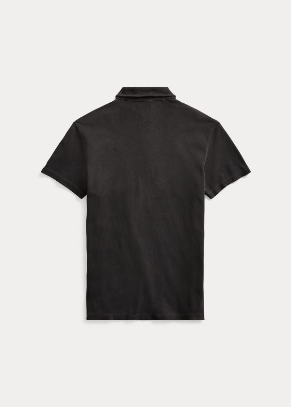 Ralph Lauren Indigo Bavlněné Pocket Polo Blankyt Světle Modré Černé | 7oh9gJQs