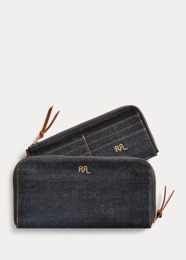 Ralph Lauren Indigo Denim Travel Wallet Indigo | VQSdoR76