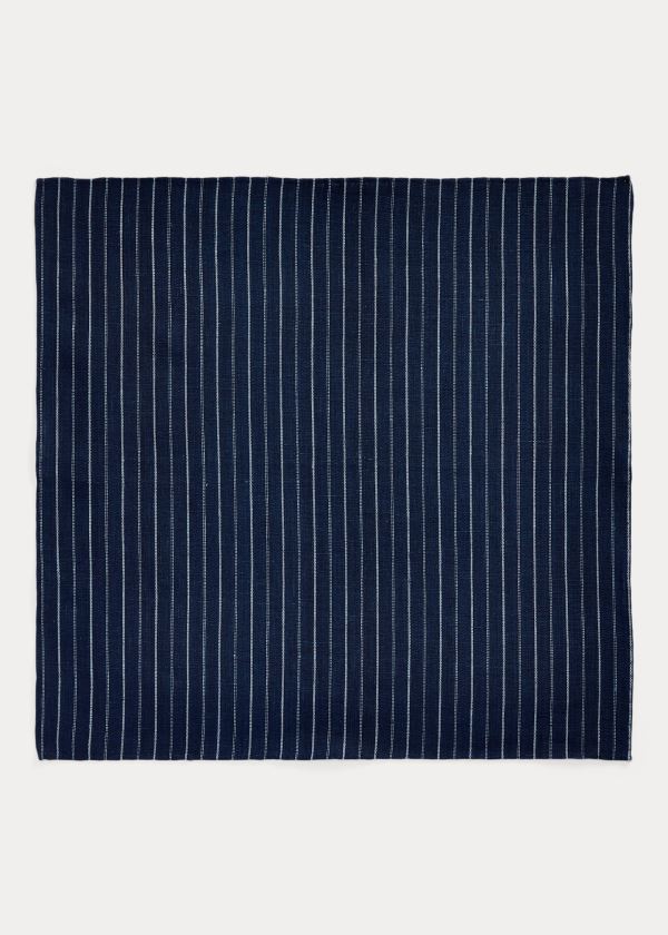 Ralph Lauren Indigo Linen Pocket Square Indigo | fzRuGlSq
