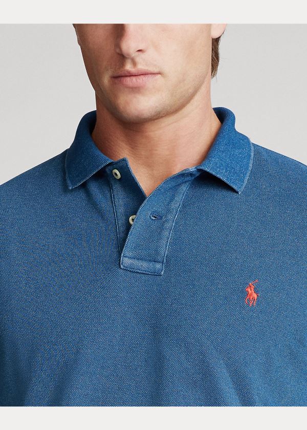 Ralph Lauren Indigo Mesh Polo Shirt – All Fits Indigo Červené | 0CF9wrFW
