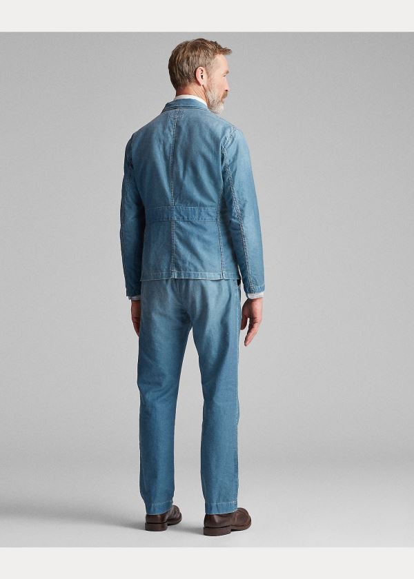 Ralph Lauren Indigo Moleskin Chore Jacket Indigo | TBtyPrOt