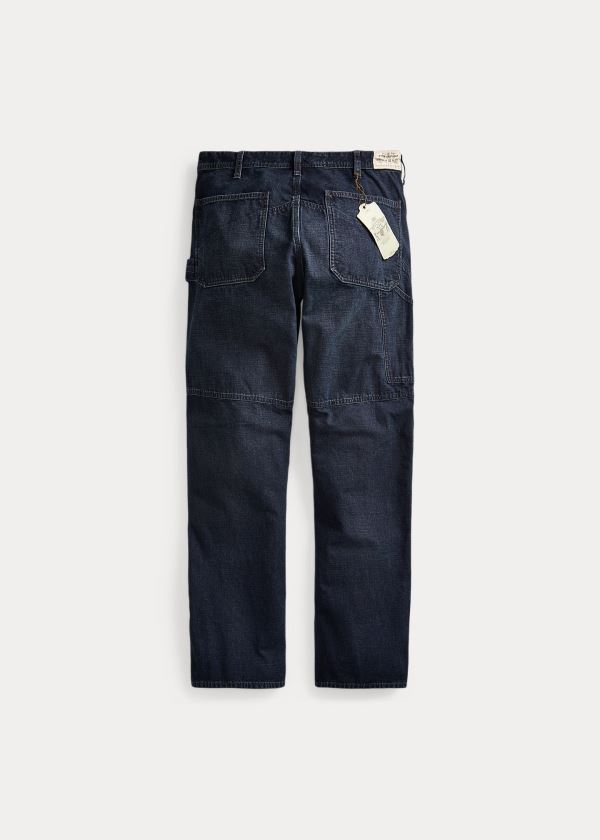 Ralph Lauren Indigo Platene Carpenter Pant Tmavě Blankyt Blankyt Světle Modré | Uu8kHttD