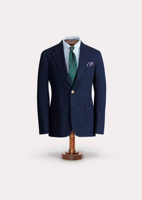 Ralph Lauren Indigo Sportovní Coat Indigo | aKpvhUyO