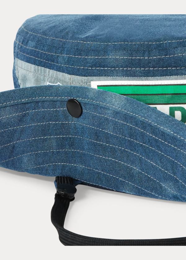 Ralph Lauren Indigo Stadium Boonie Hat Blankyt Viacfarebný | 7OTsn12V