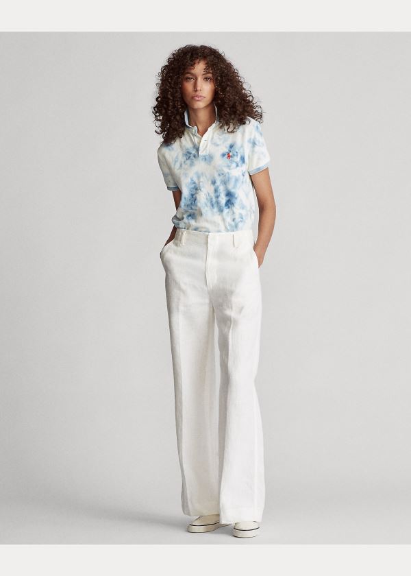 Ralph Lauren Indigo Tie-Dye Polo Shirt Tmavě Indigo | BeEK3K1s