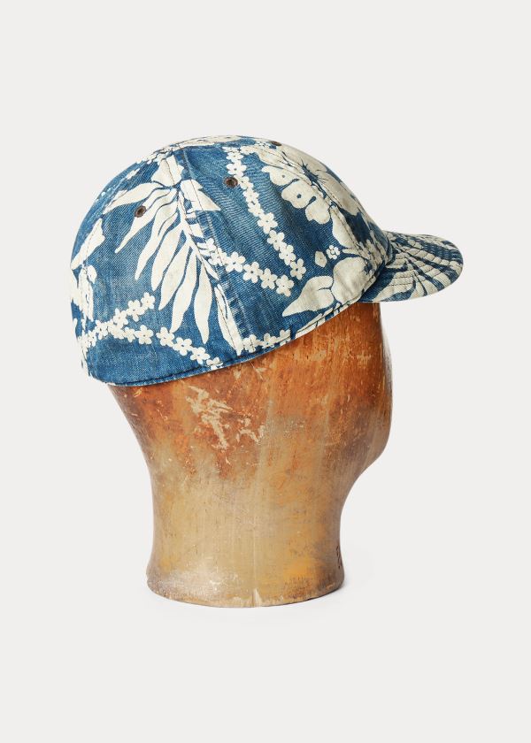 Ralph Lauren Indigo Tropical Twill Ball Cap Indigo | aAk1DqSH