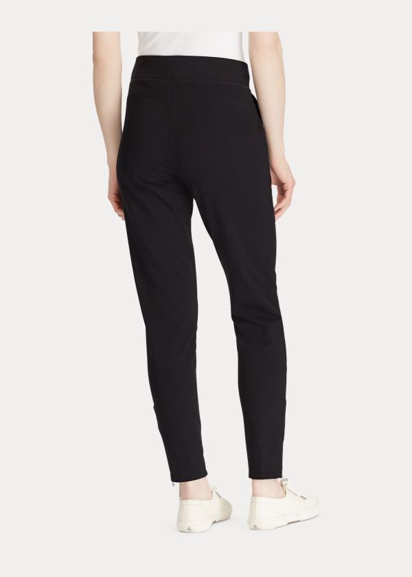 Ralph Lauren Jersey Ankle Pant Černé | 8GWvjYv9