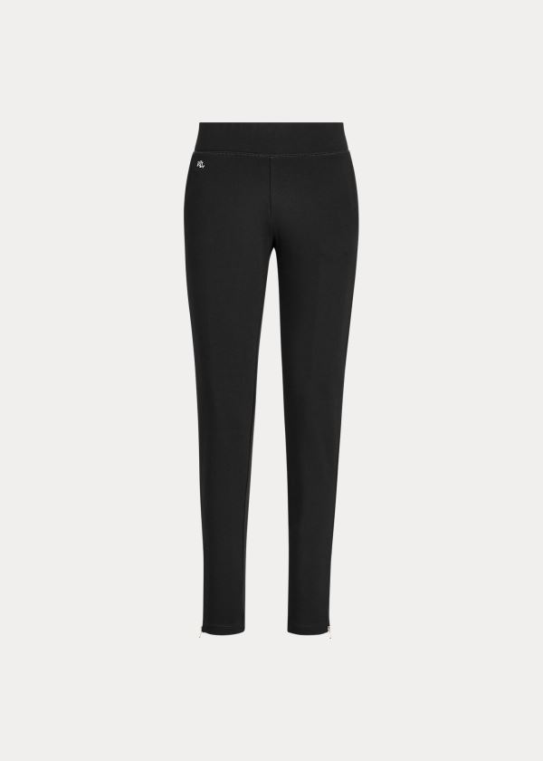Ralph Lauren Jersey Ankle Pant Černé | 8GWvjYv9
