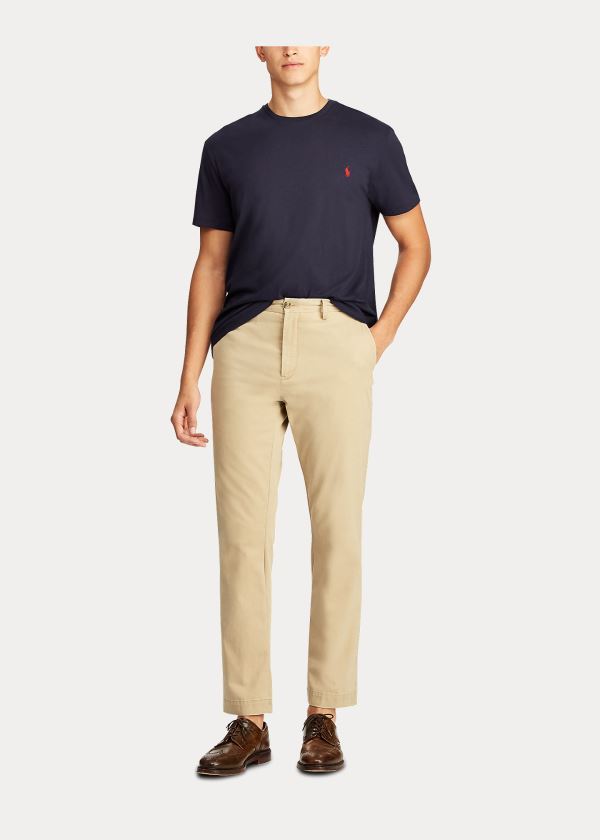 Ralph Lauren Jersey Crewneck T-Shirt - All Fits Černé | 5iMGKOK7