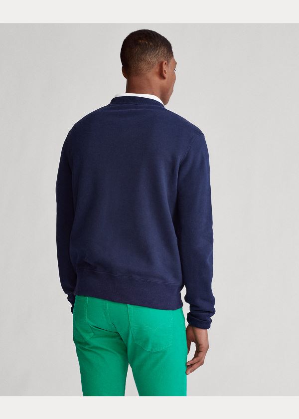 Ralph Lauren Jezdectví Bear Sweatshirt Tmavě Blankyt | COctK5uW
