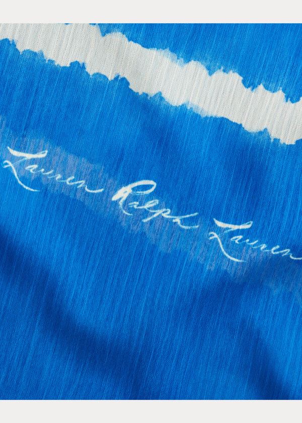 Ralph Lauren Julia Crinkle Chiffon Scarf Blankyt | tOiTnWWb