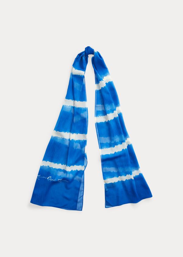 Ralph Lauren Julia Crinkle Chiffon Scarf Blankyt | tOiTnWWb