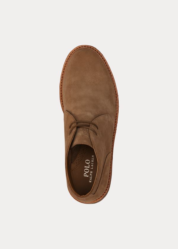 Ralph Lauren Karlyle Semišové Chukka Boot Hnědé | odTPYpRj